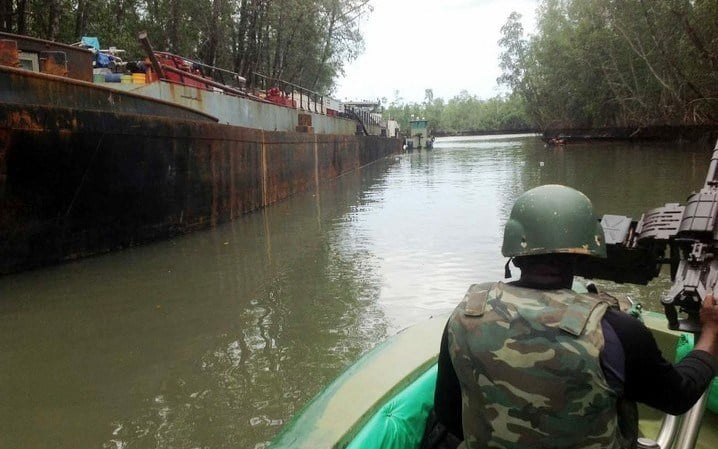 Oil bunkering: Navy threatens perpetrators in Akwa Ibom