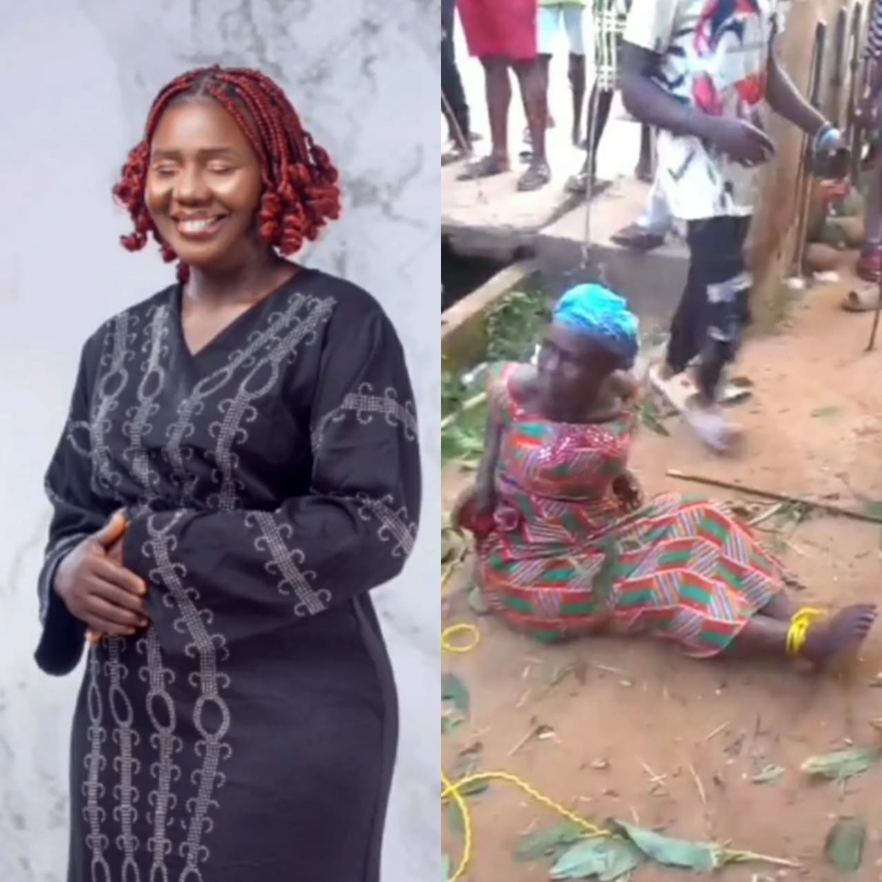 Update: Widow tied and flogged over allegations she is a witch gets a makeover after leaving the hospital