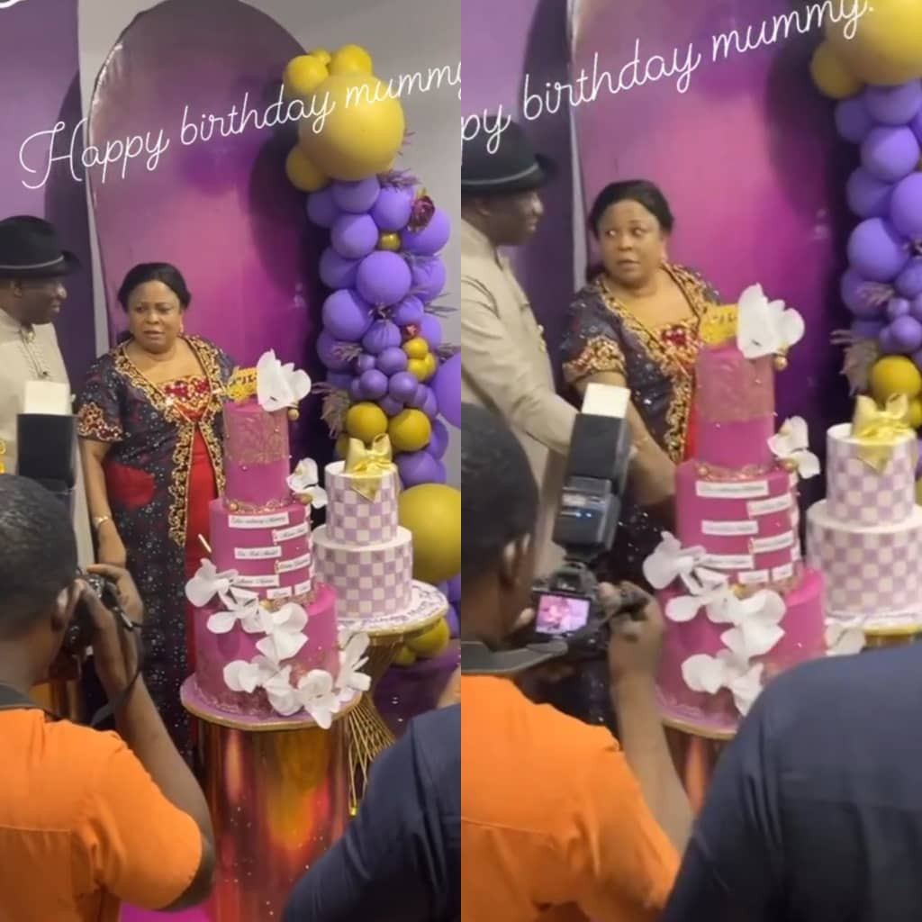 Photos and video from former first lady, Patience Jonathan's 57th birthday