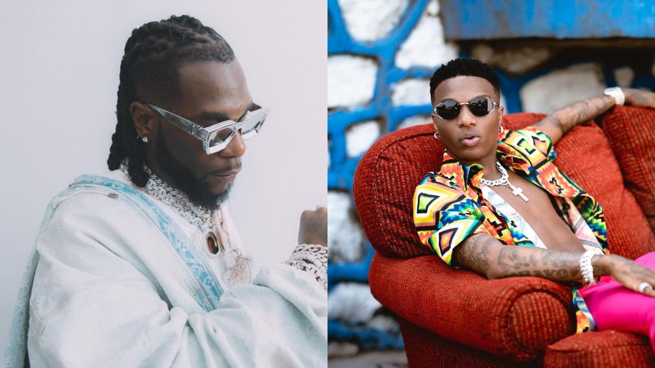 Burna Boy reacts as Wizkid brags about wealth, retirement