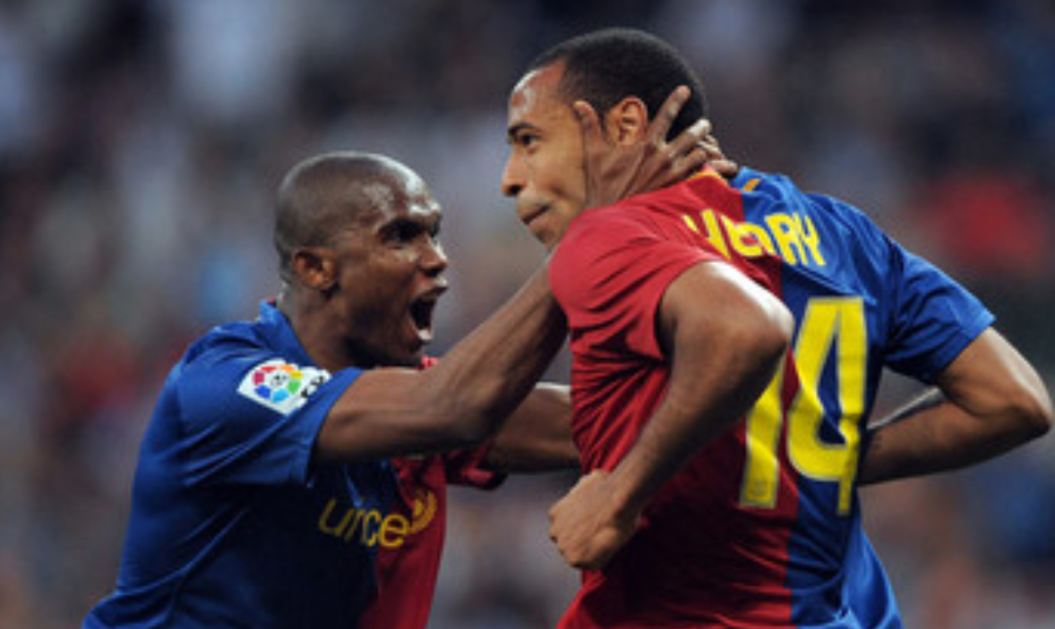 ‘Henry Was Not On My Level’ —Eto’o Claims