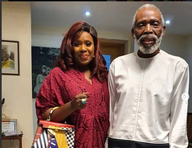 Joke Silvia Stopped Olu Jacobs From Movie Roles Because Of His Health And Age But Endorse Tinubu