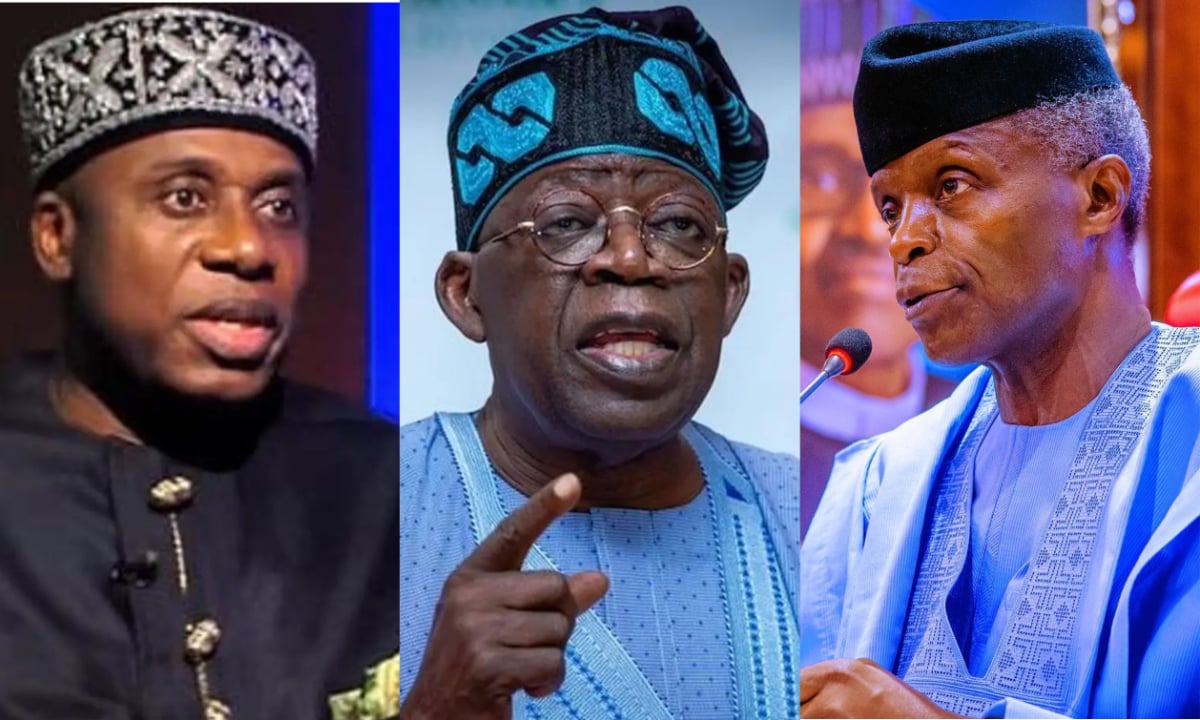 2023: ‘It’s my turn’ – How Osinbajo, Amaechi became Tinubu’s foes