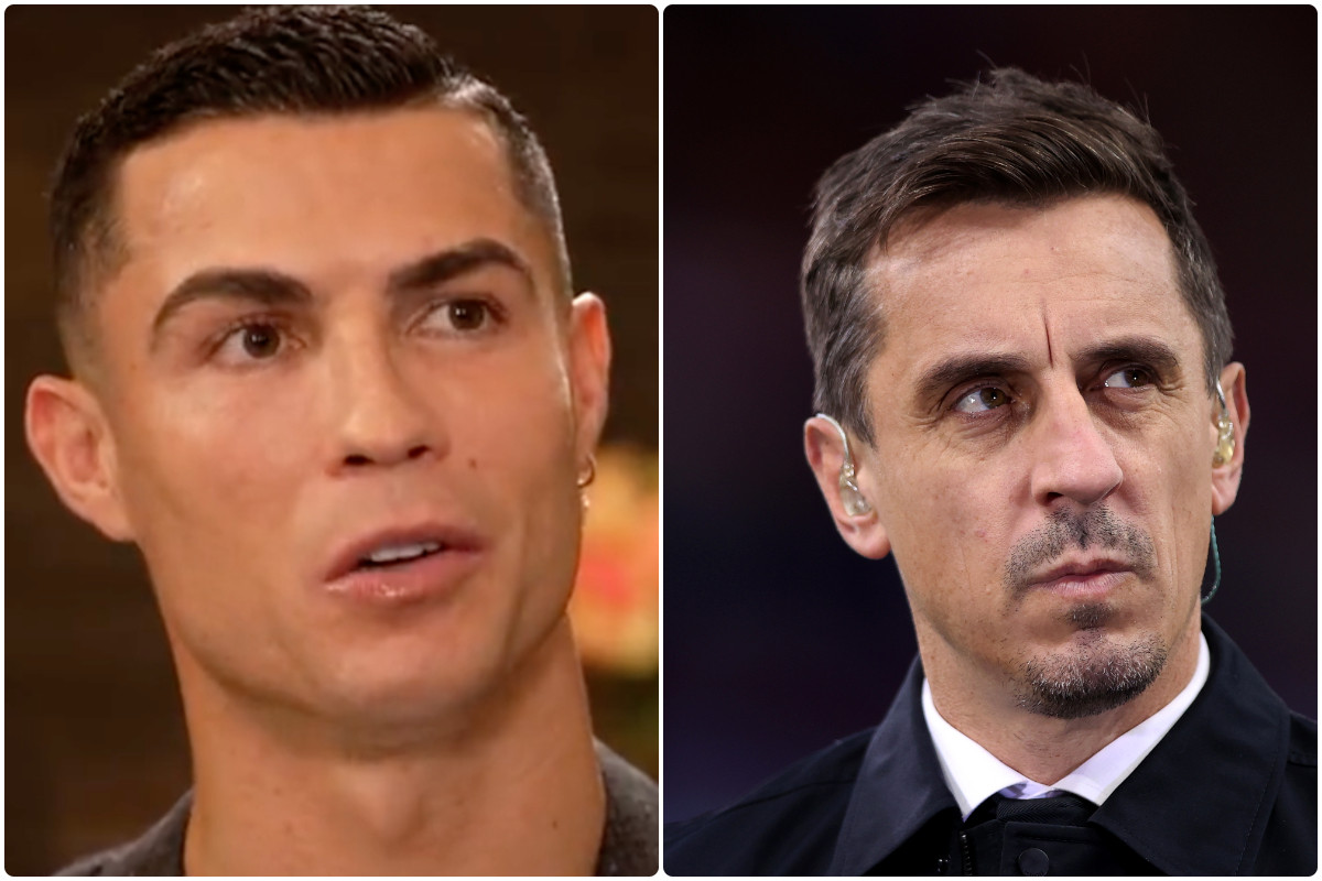 Cristiano Ronaldo accuses Gary Neville of using him for fame after the football pundit criticised him