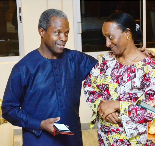 VP Yemi Osinbajo And Wife Celebrate 33rd Wedding Anniversary (Photos)